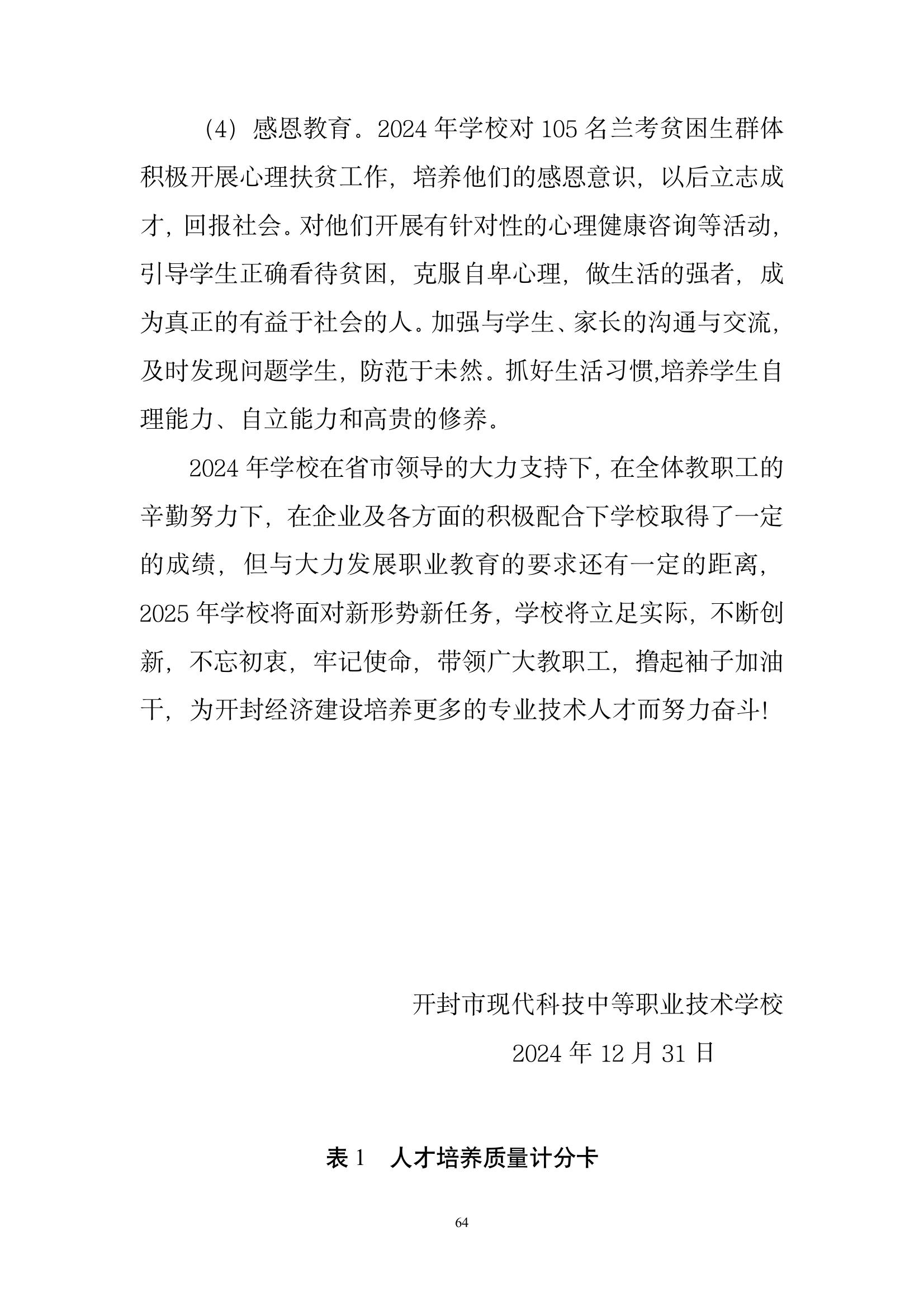 開封市現(xiàn)代科技中等職業(yè)技術(shù)學校質(zhì)量報告（2024年度）(圖65)